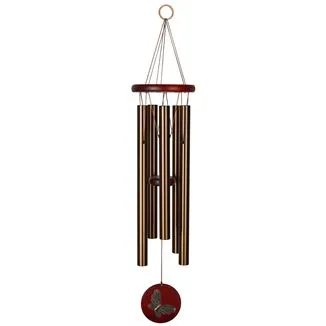 Habitats Chime - Bronze, Butterfly