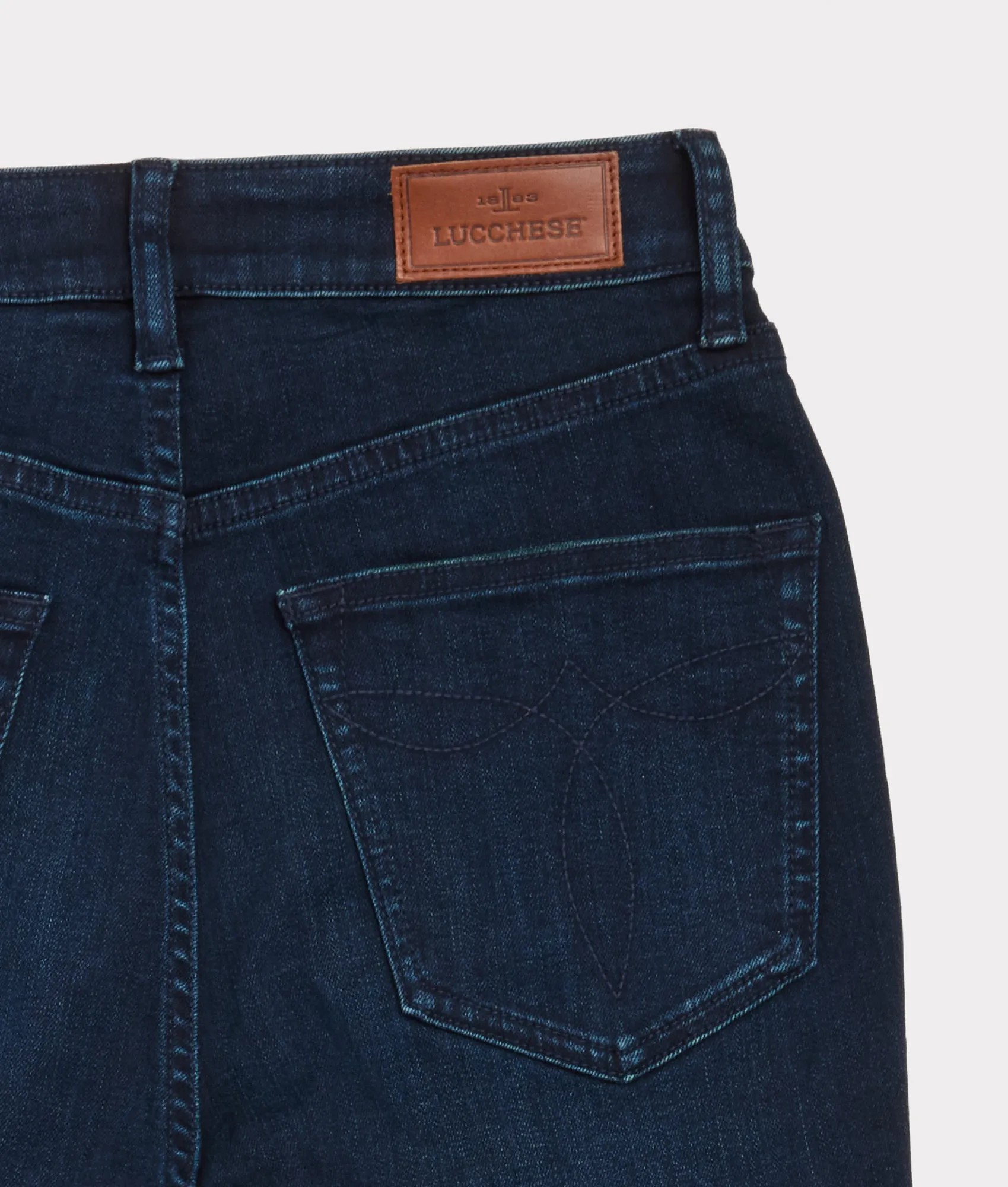Hadley High-Waist Flare Jean :: Blue Northern