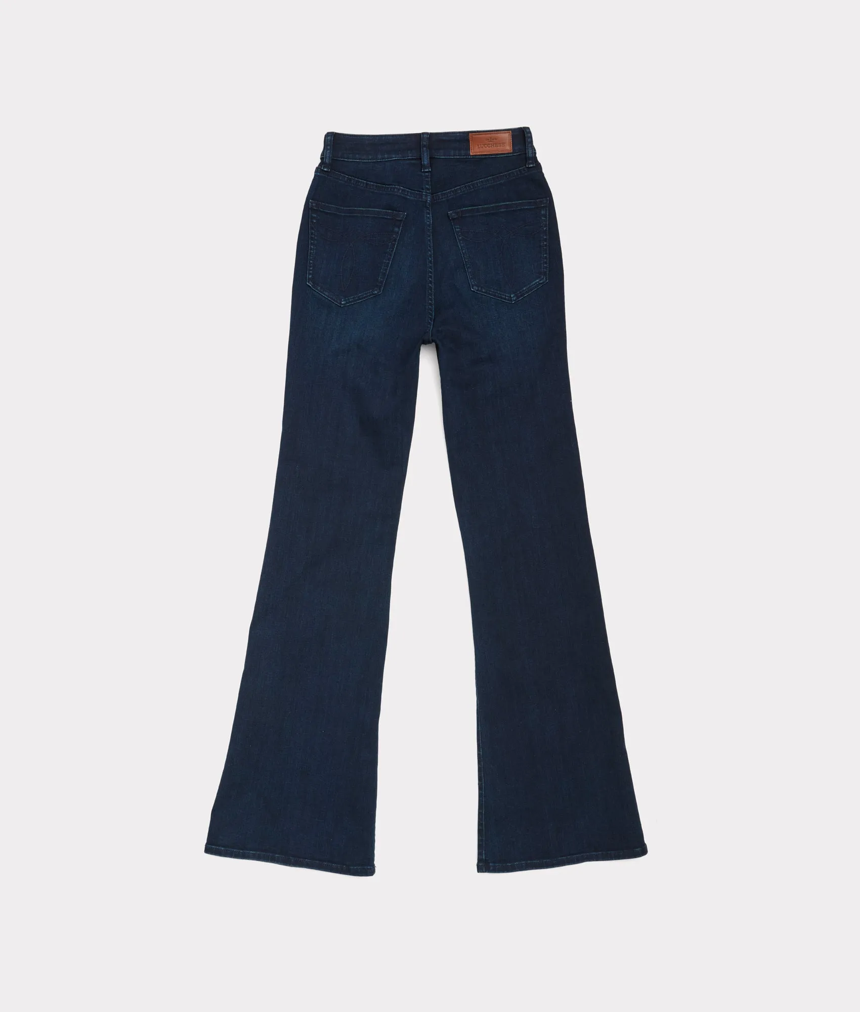 Hadley High-Waist Flare Jean :: Blue Northern