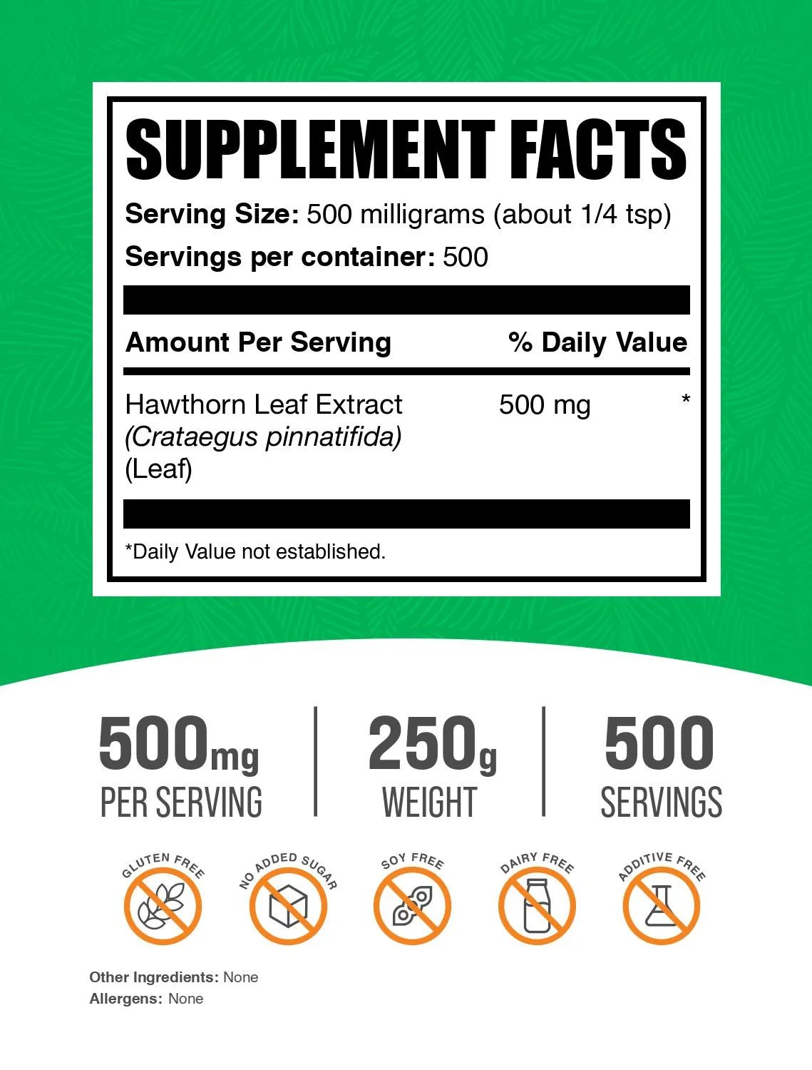 Hawthorn Leaf Extract Powder