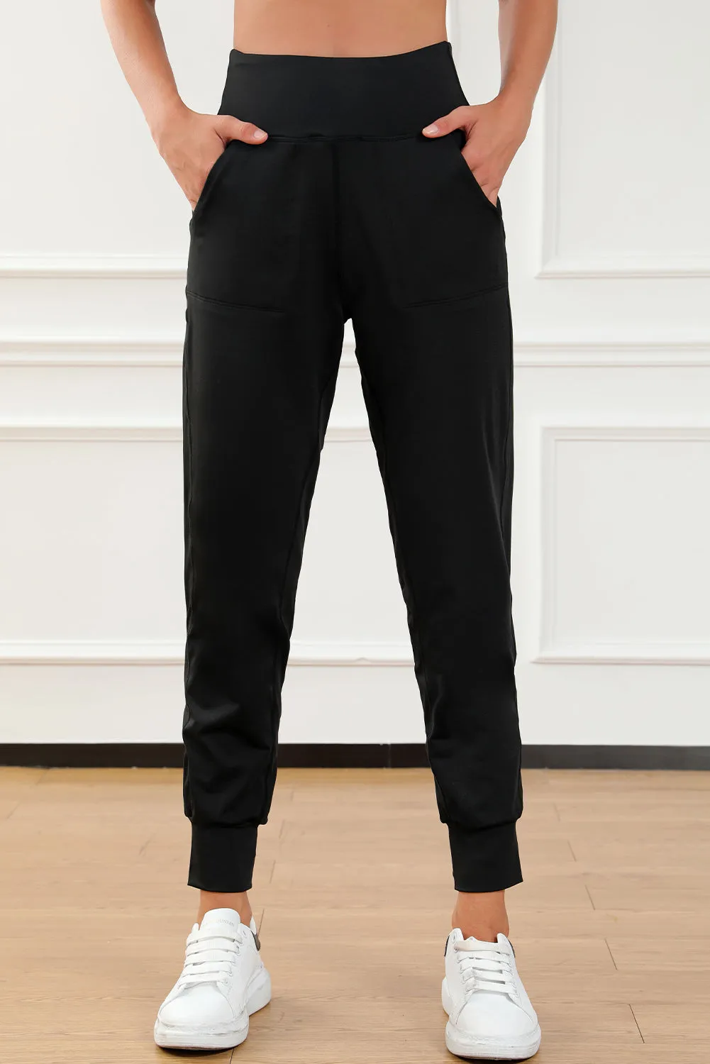 Hazel Blues® |  High Waist Joggers with Pockets