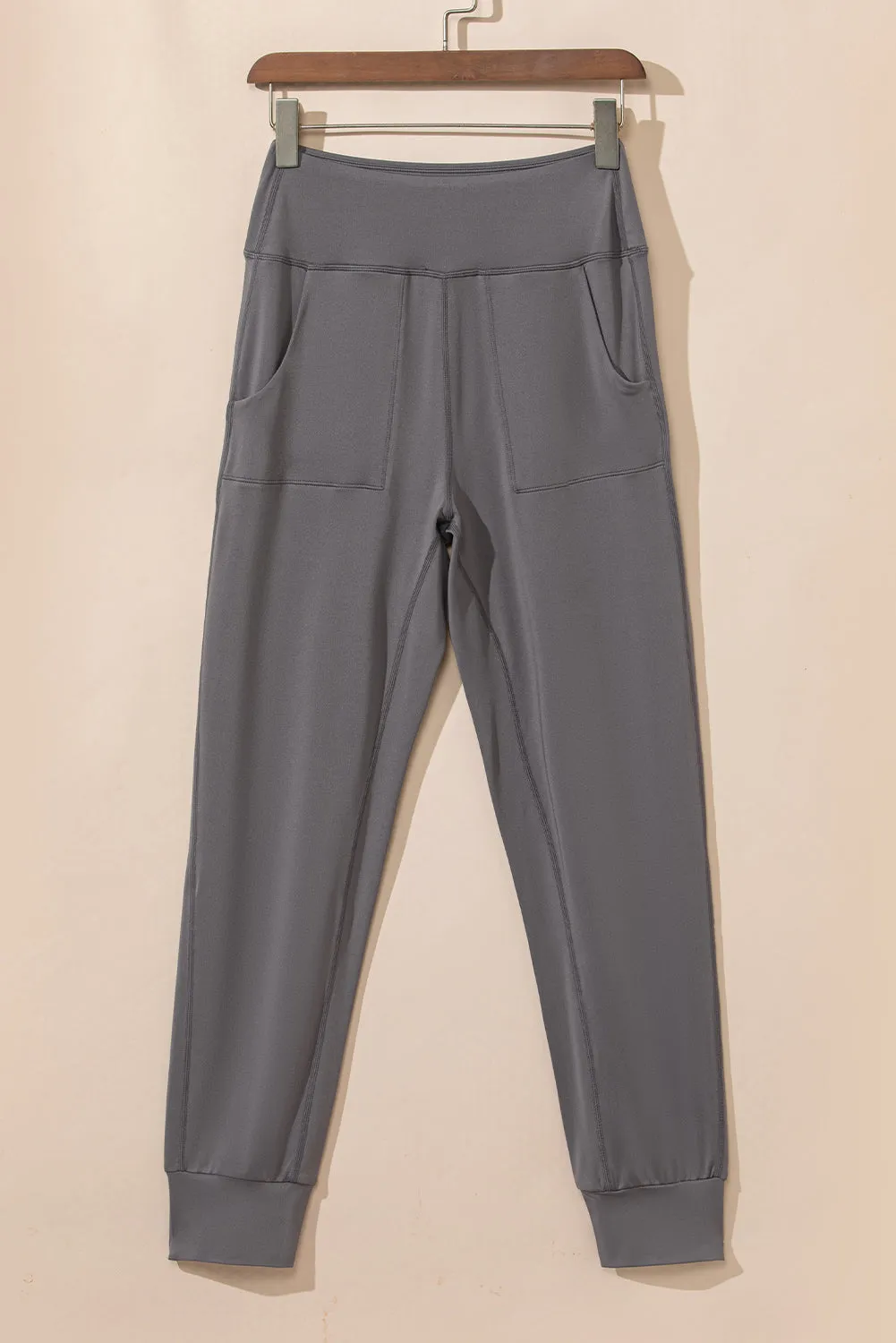 Hazel Blues® |  High Waist Joggers with Pockets