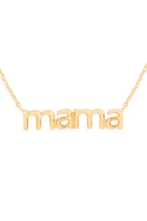 HDNEN512 - "MAMA" PENDANT NECKLACE