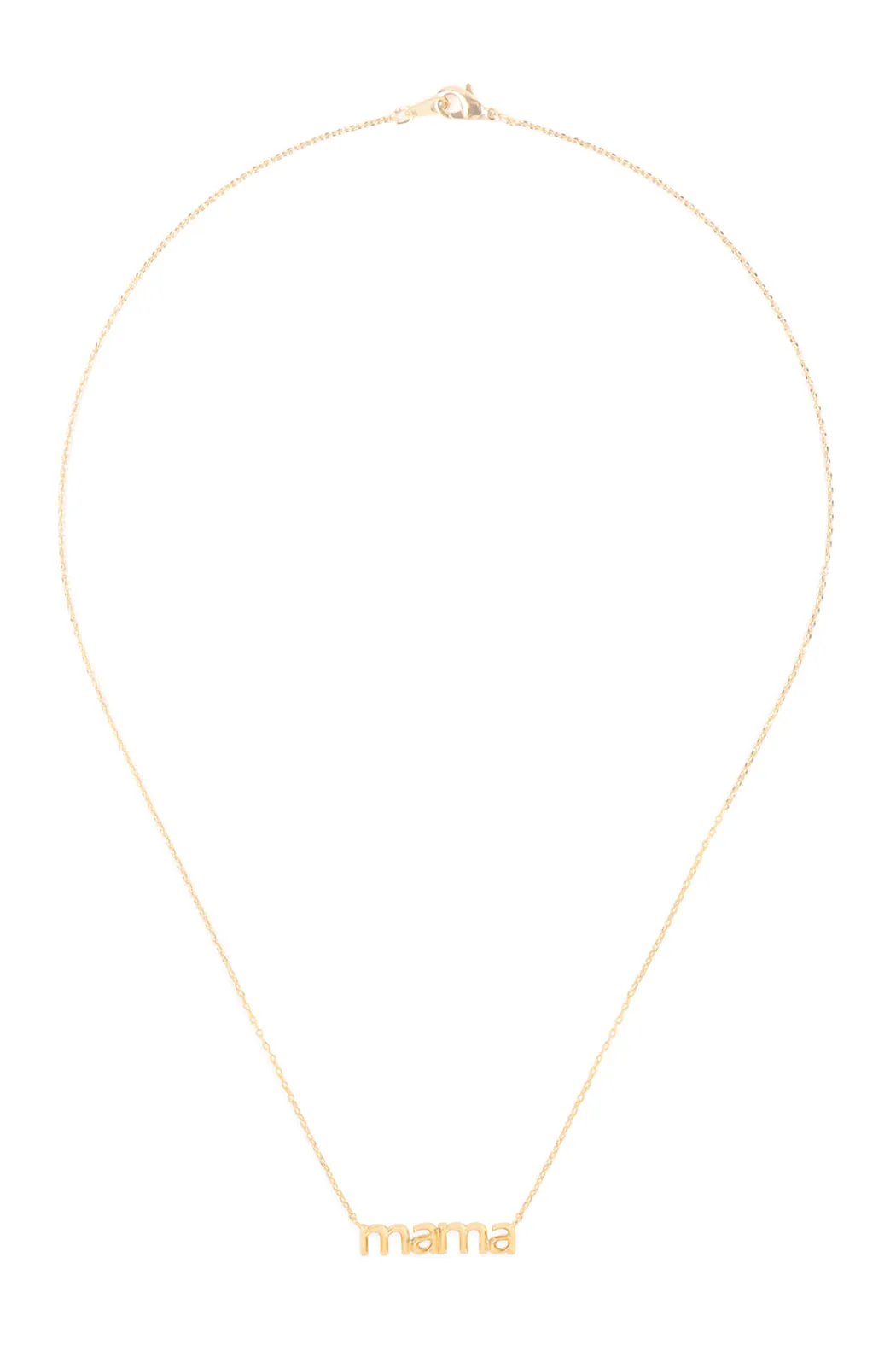 HDNEN512 - "MAMA" PENDANT NECKLACE