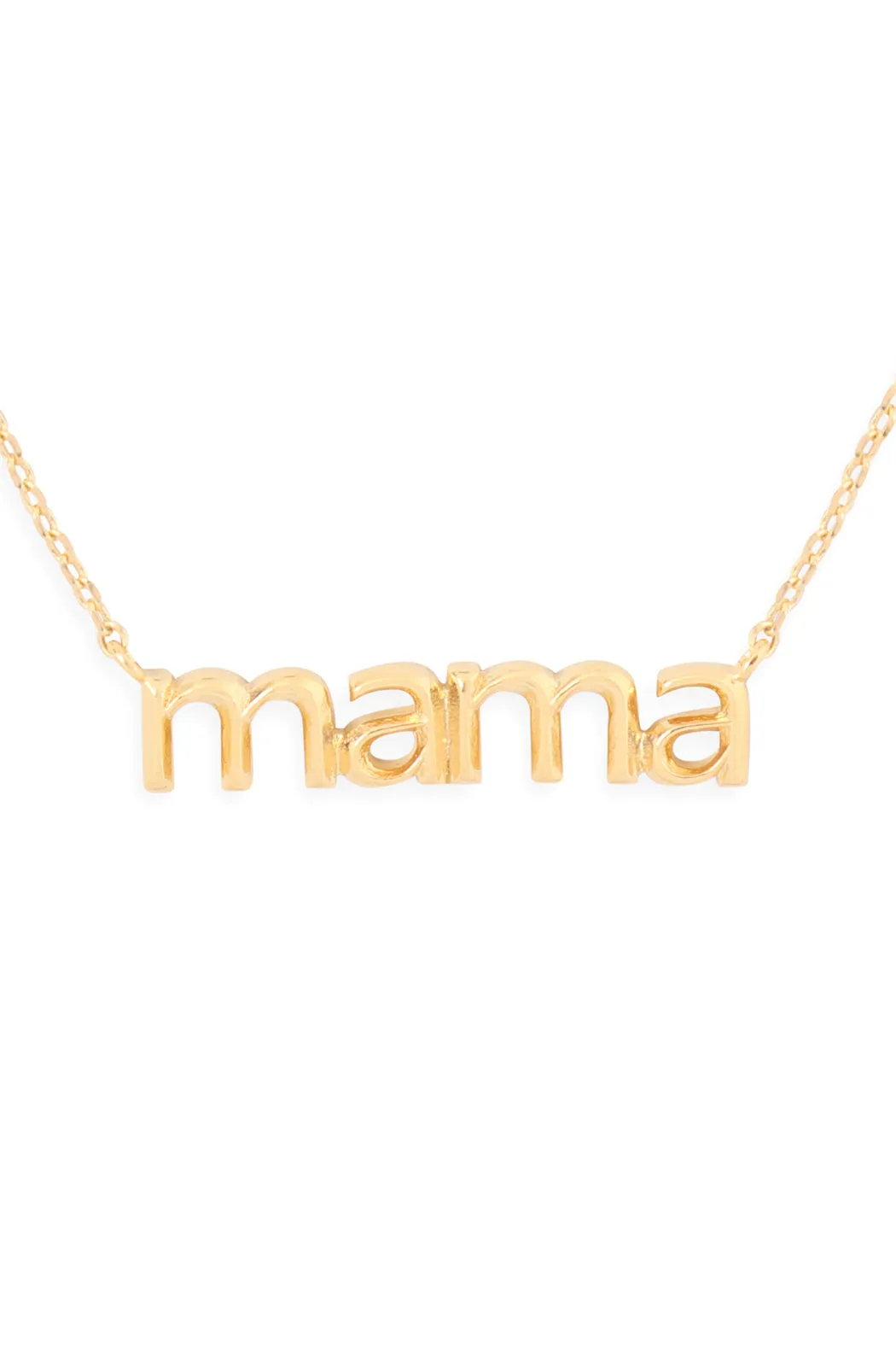 HDNEN512 - "MAMA" PENDANT NECKLACE