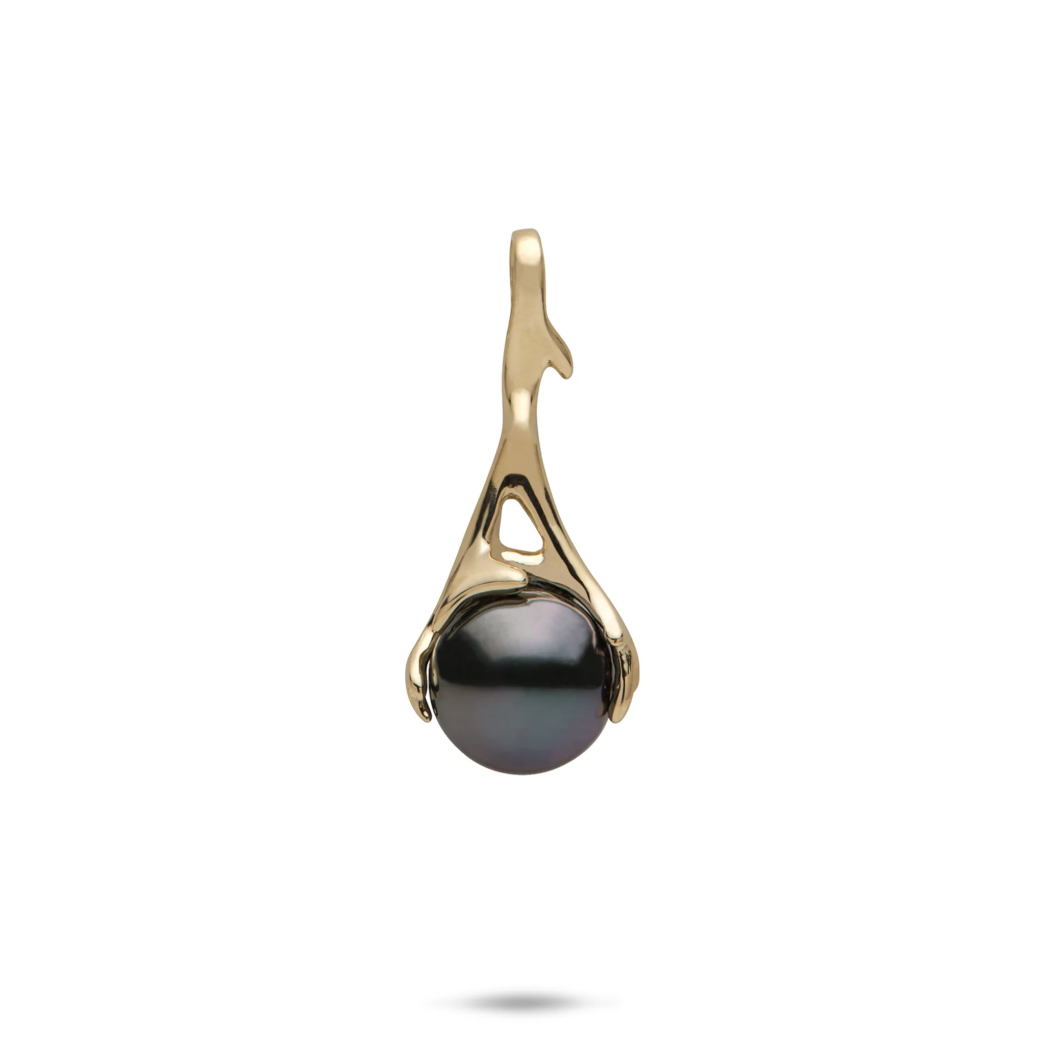 Heritage Tahitian Pearl Pendant in Gold - 25mm