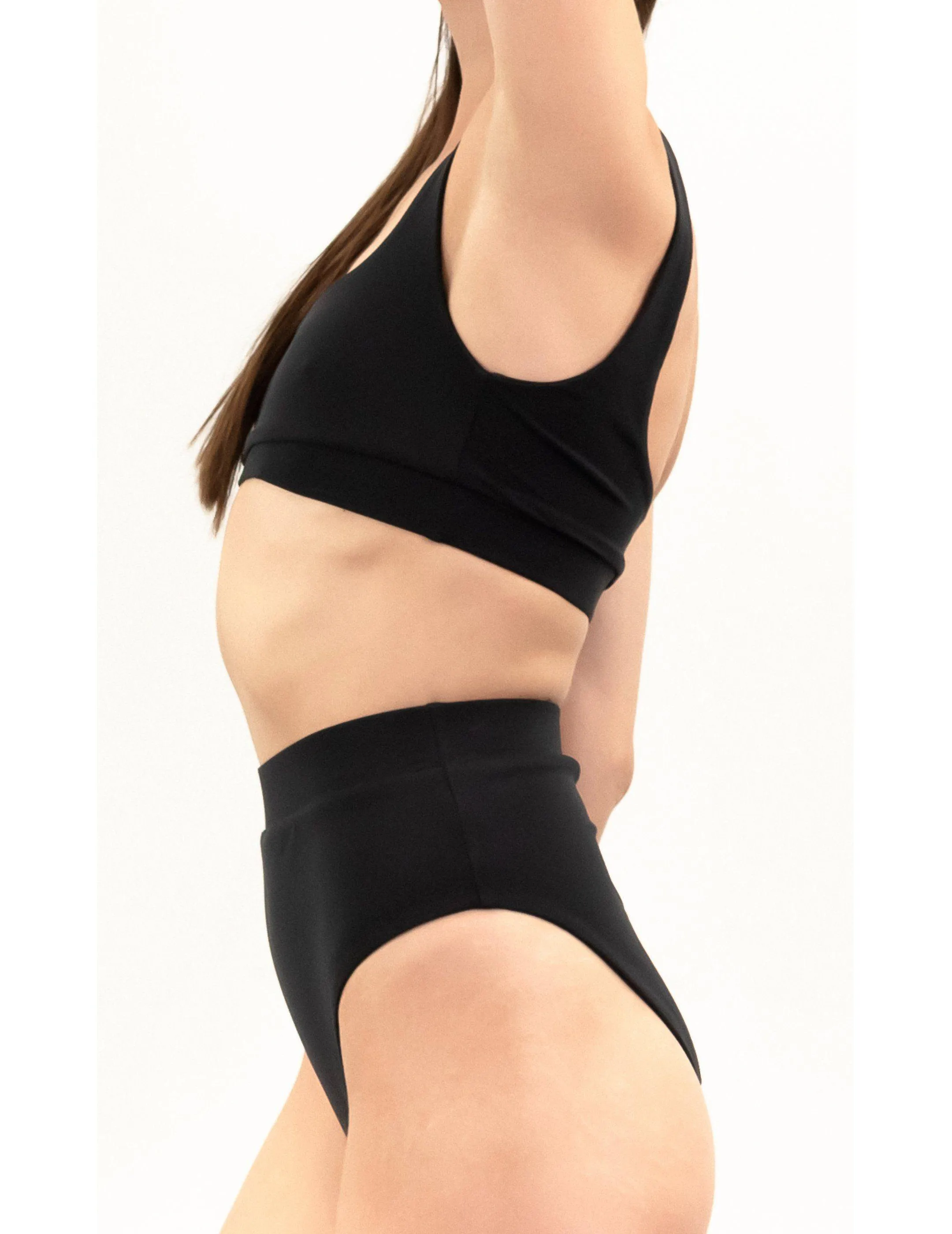 High Waist Bikini Bottoms
