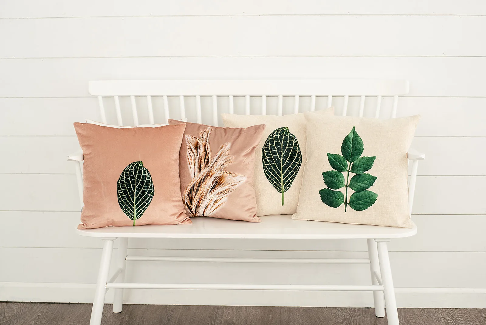 Honeysuckle Leaf Pillow Case, College Student Gift,  Mother's Day Gift, Christmas Gift