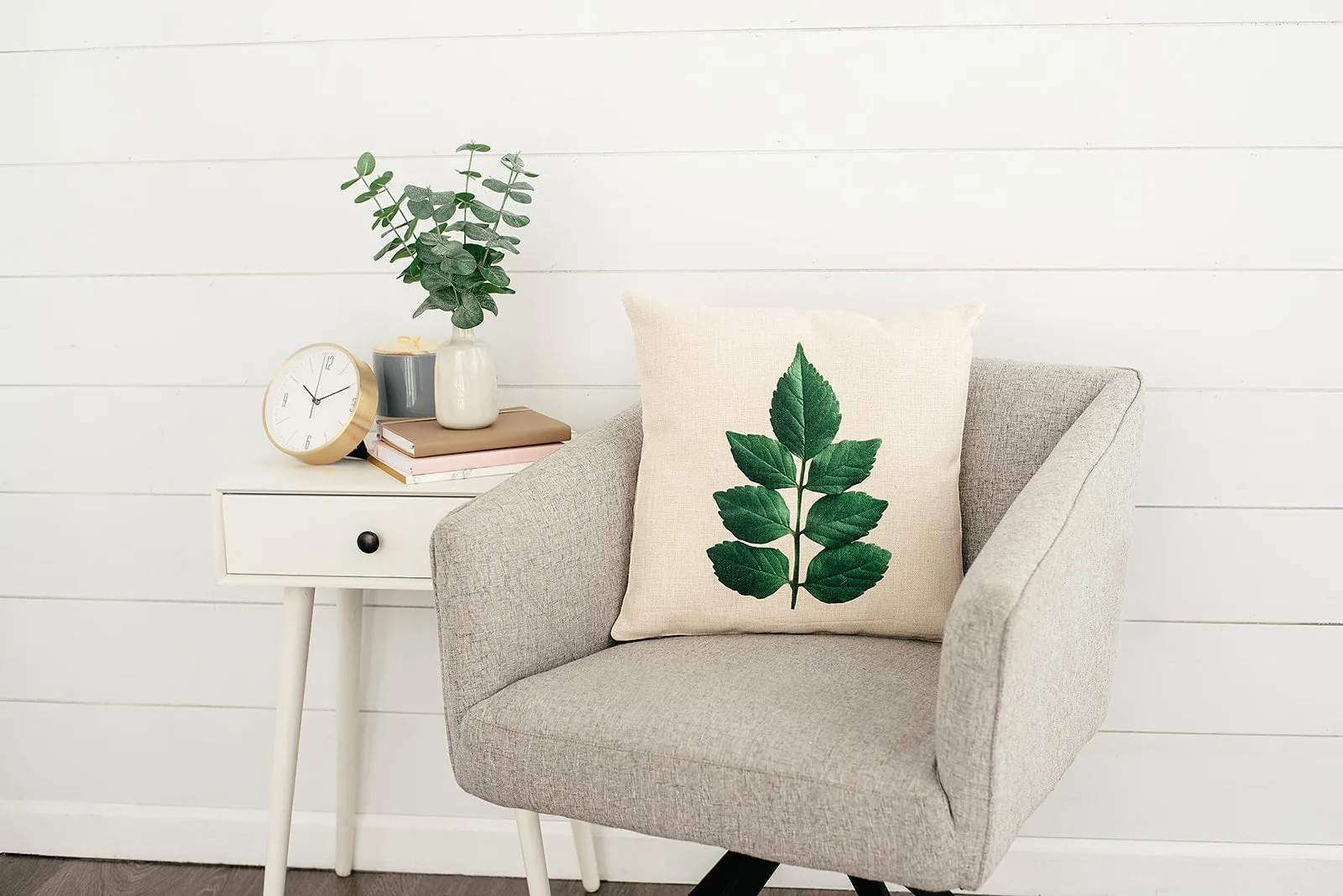 Honeysuckle Leaf Pillow Case, College Student Gift,  Mother's Day Gift, Christmas Gift