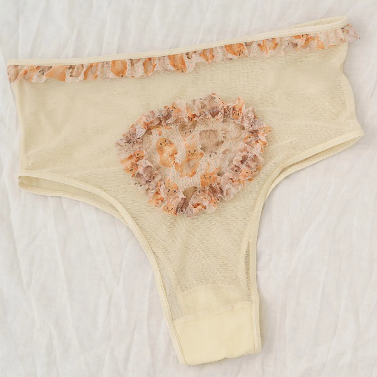 Hunny Bunny Ruffled High Waist Undies