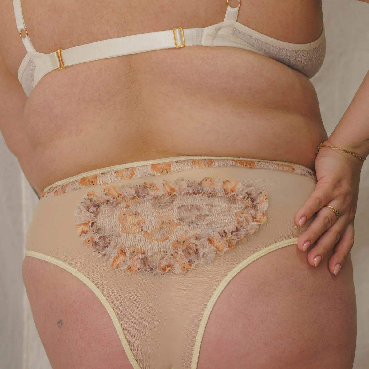 Hunny Bunny Ruffled High Waist Undies