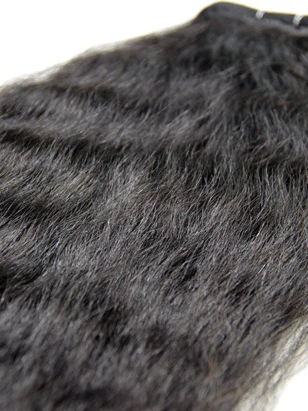 Indian Remy Kinky Wave Human Hair Extensions - Wefted Hair 18"