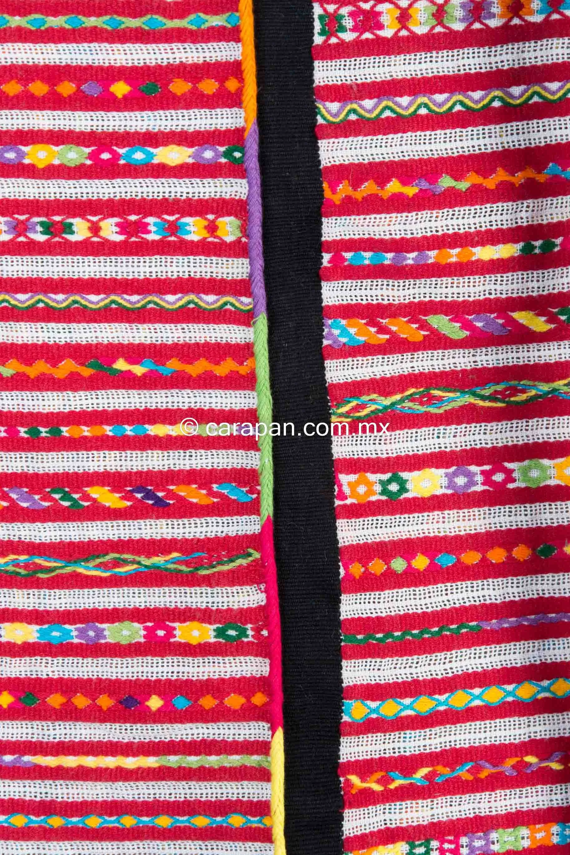 Indigenous Huipil Dress Triqui Textile Backstrap Loomed in Oaxaca