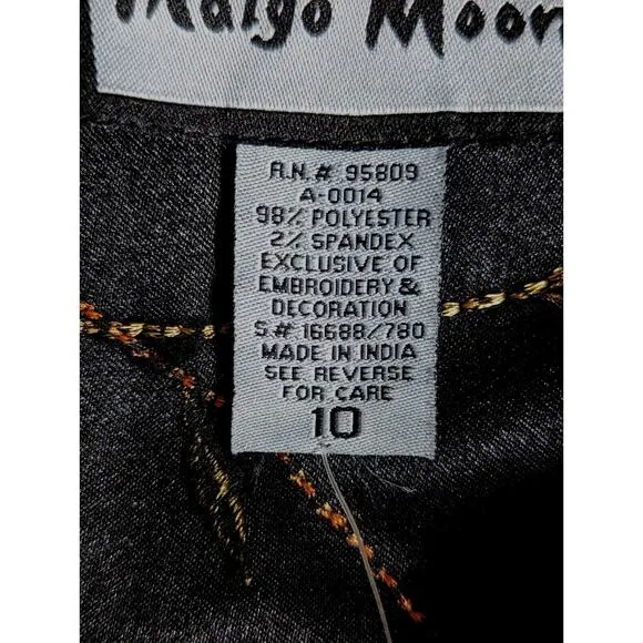 Indigo Moon 2 Piece Outfit Pants And Jacket NWT Sz10 see photos for measurements