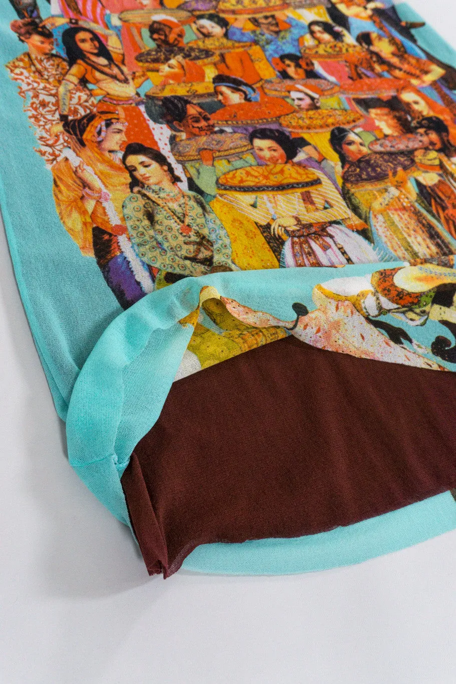 JPG Jeans Mesh Bollywood Skirt