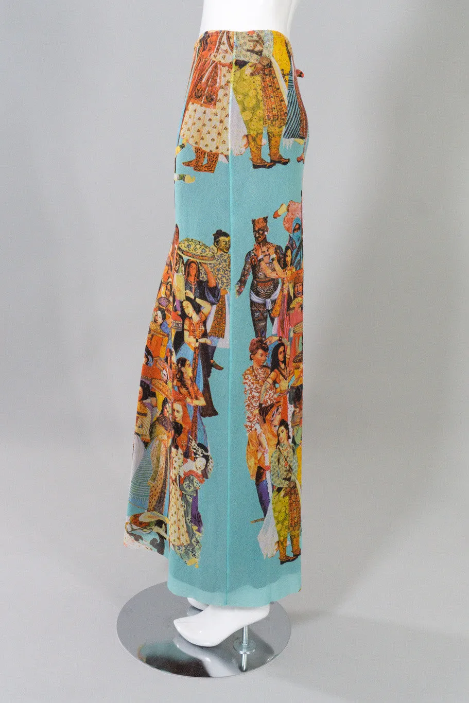 JPG Jeans Mesh Bollywood Skirt