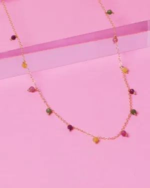 JUICY FRUIT DAINTY 14K GOLD FILLED NECKLACE