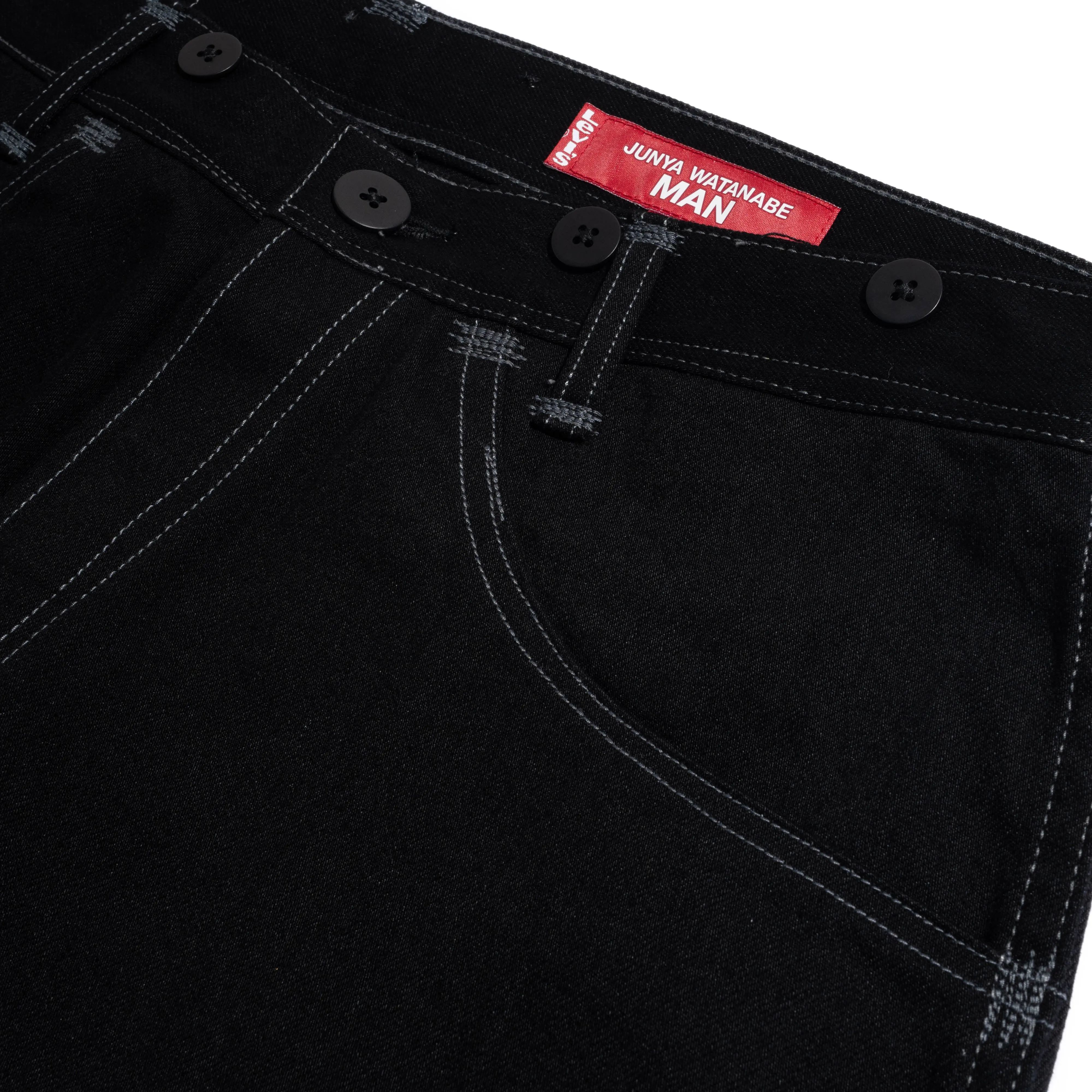 JWM x Levi's Wide Leg Denim Pant Black WO-P901-100
