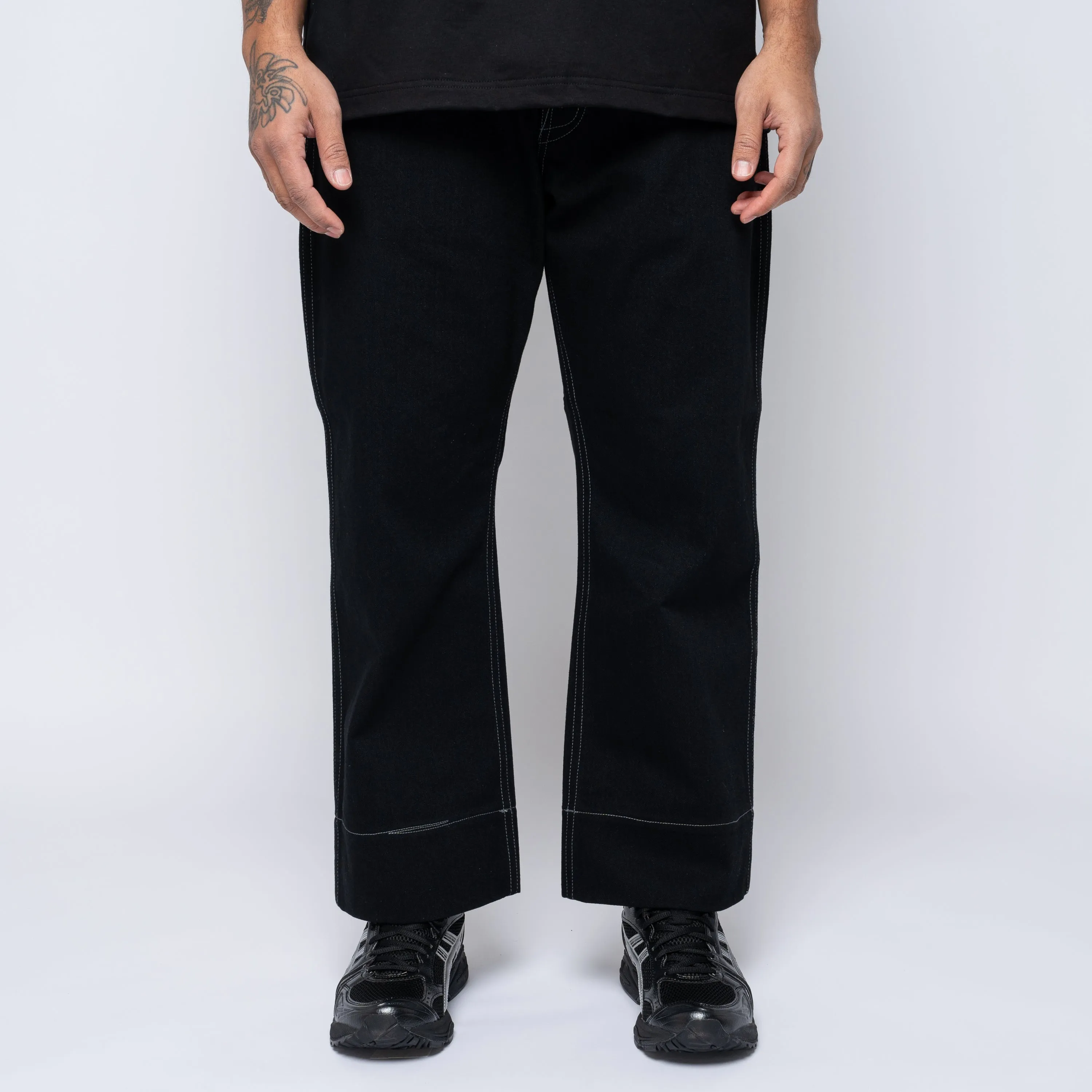 JWM x Levi's Wide Leg Denim Pant Black WO-P901-100