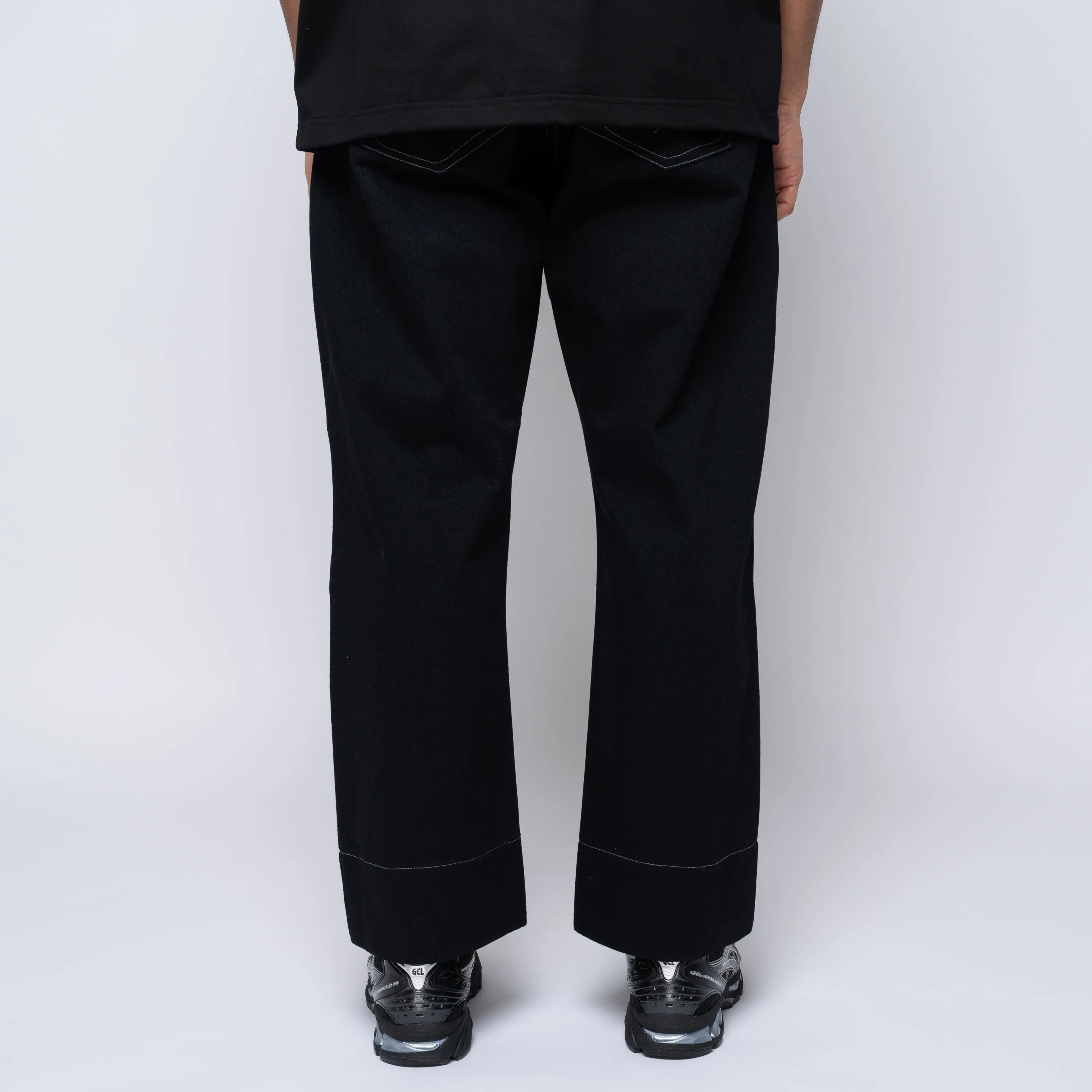 JWM x Levi's Wide Leg Denim Pant Black WO-P901-100