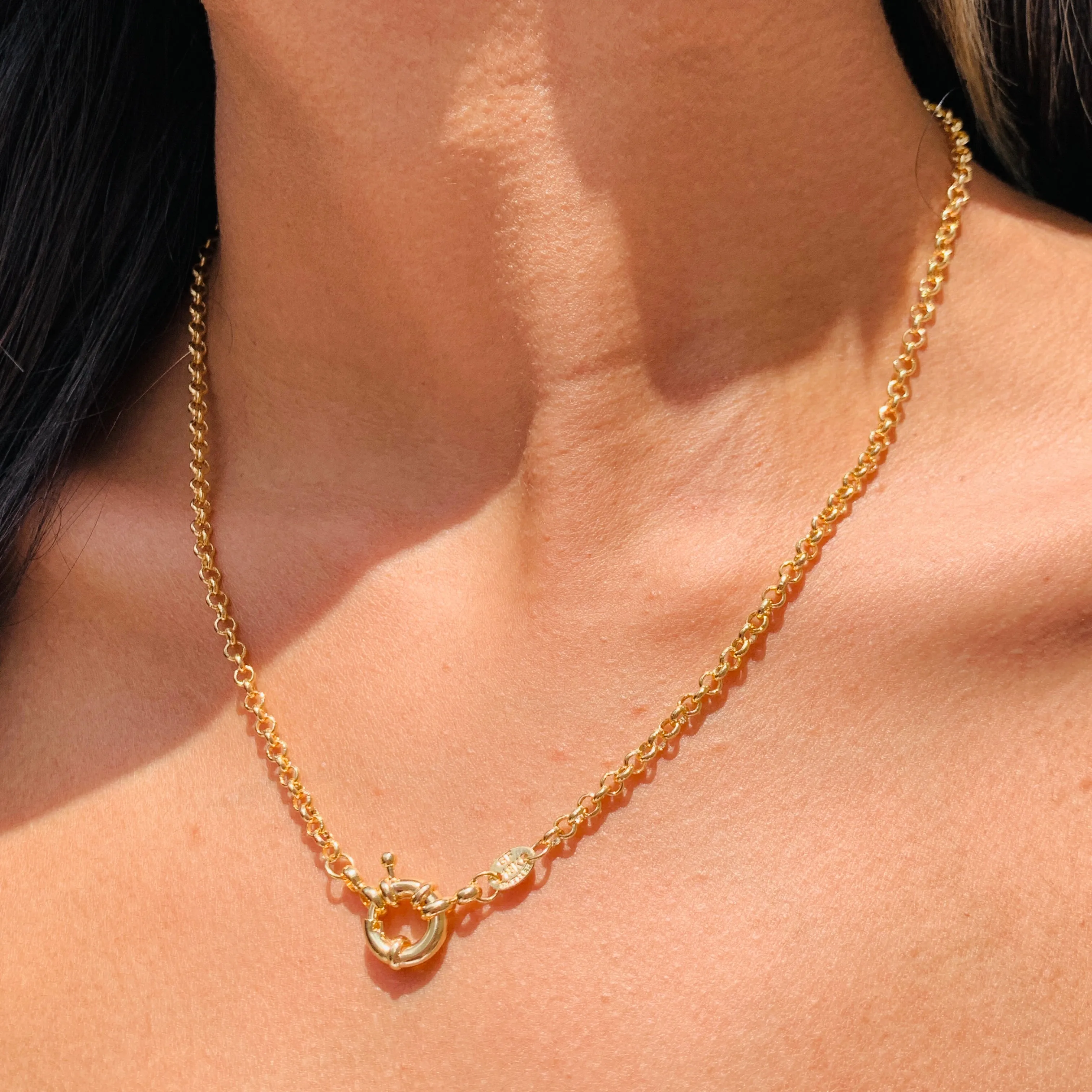 Kali Bolt Rolo Necklace