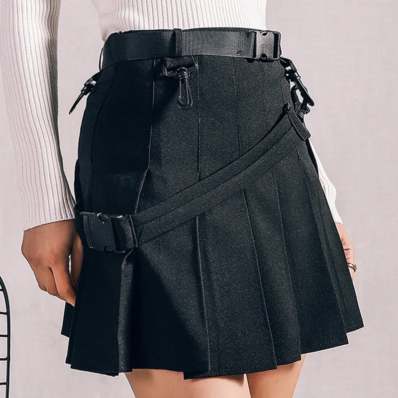 [@kimiperi] “RETRO POCKET” PLEATED SKIRT K022601REVIEW