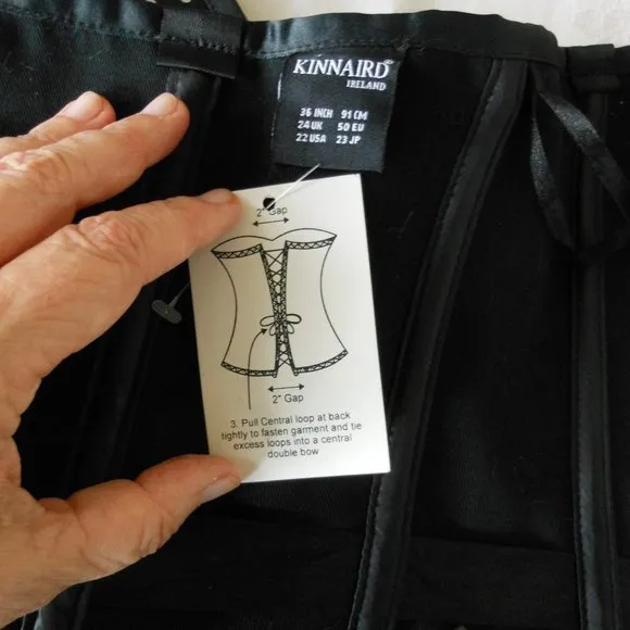 KINNAIRD OF IRELAND Steel Boned Corset
