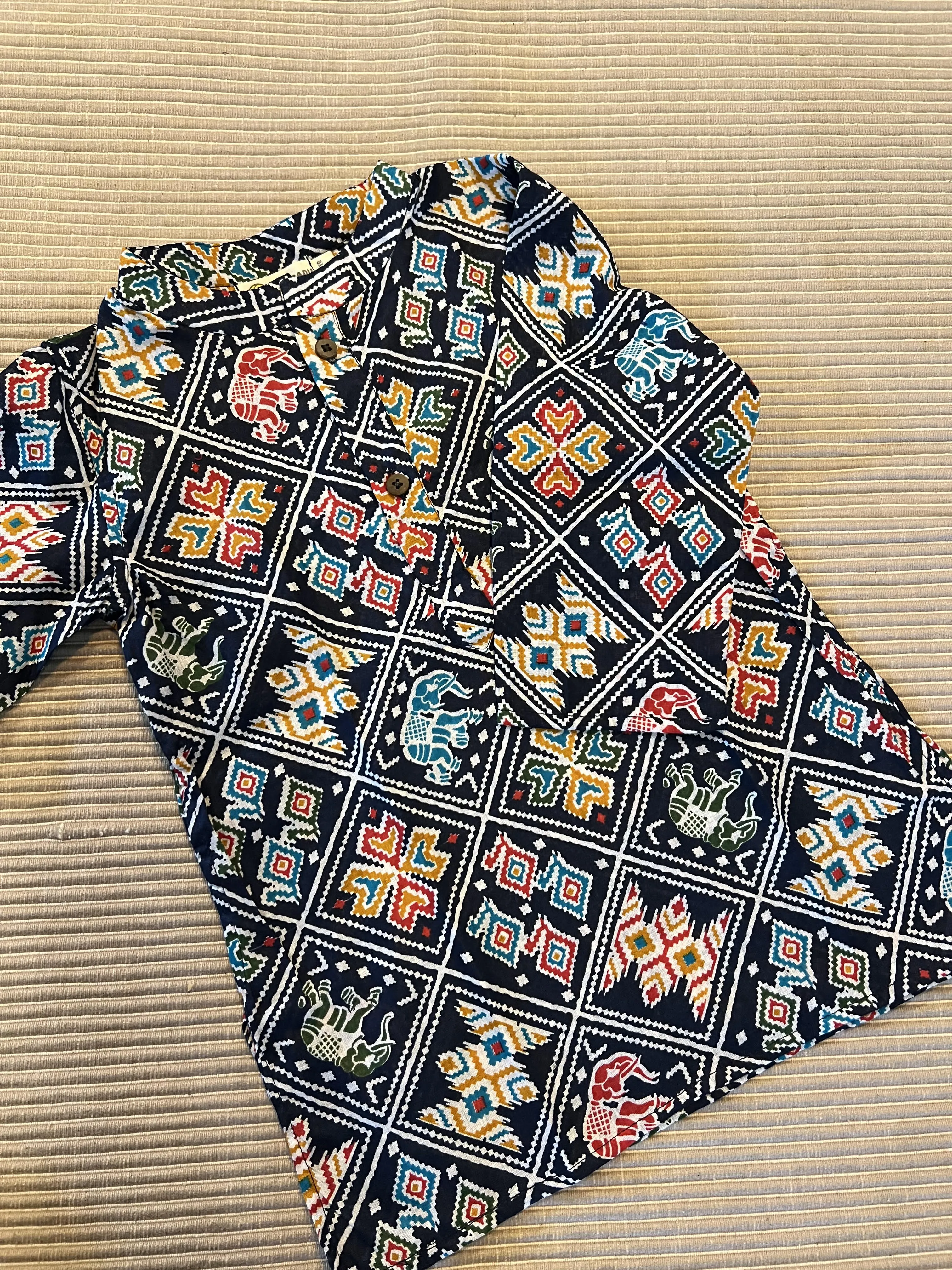 Klingaru Long Kurta - Blue Ethnic Ellie ( Last piece )