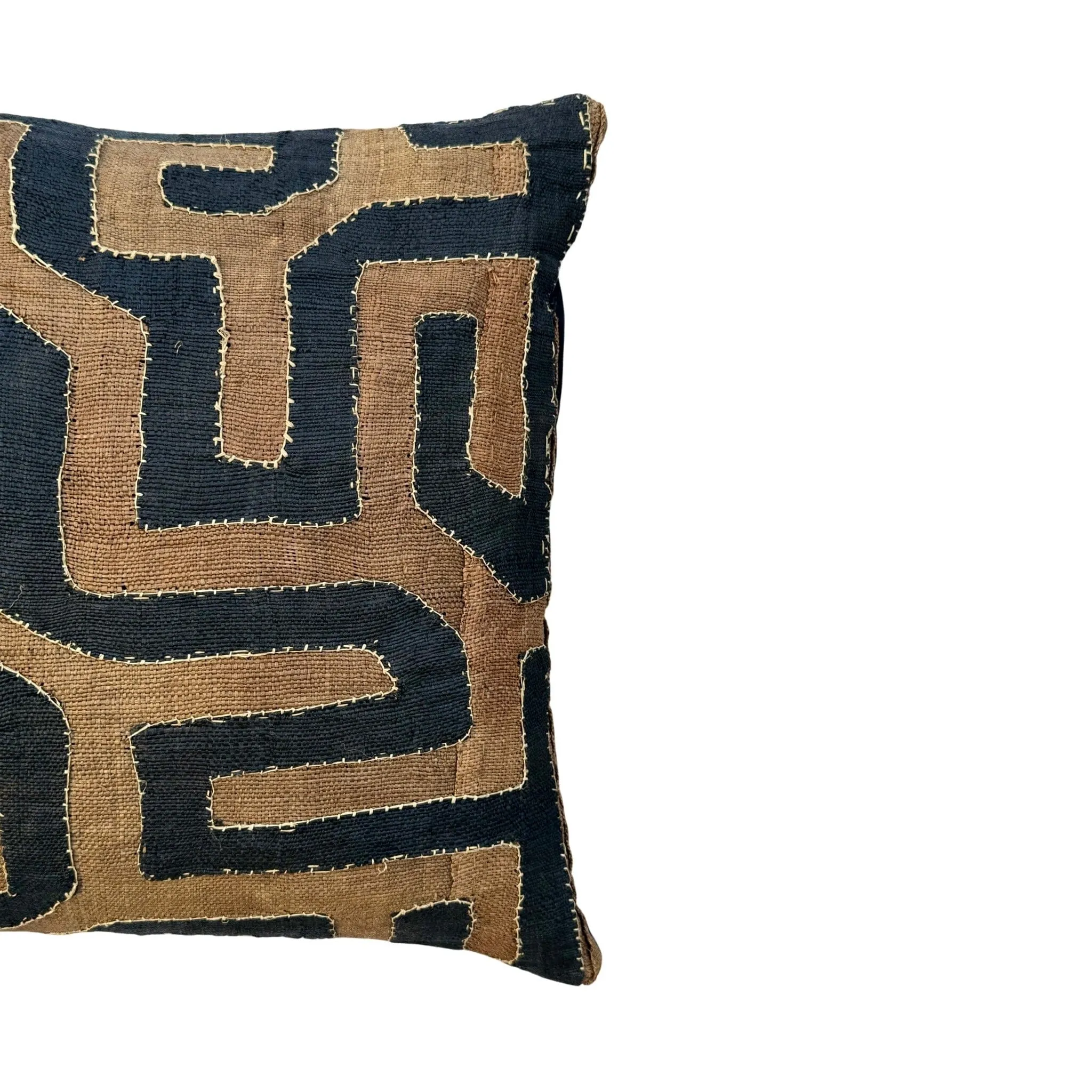 Kuba Cloth Pillow (#K071424 | 19.5" x 21")