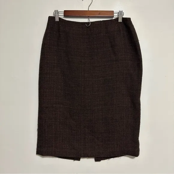 Lafayette 148 Virgin Wool Tweed Suit Skirt Set