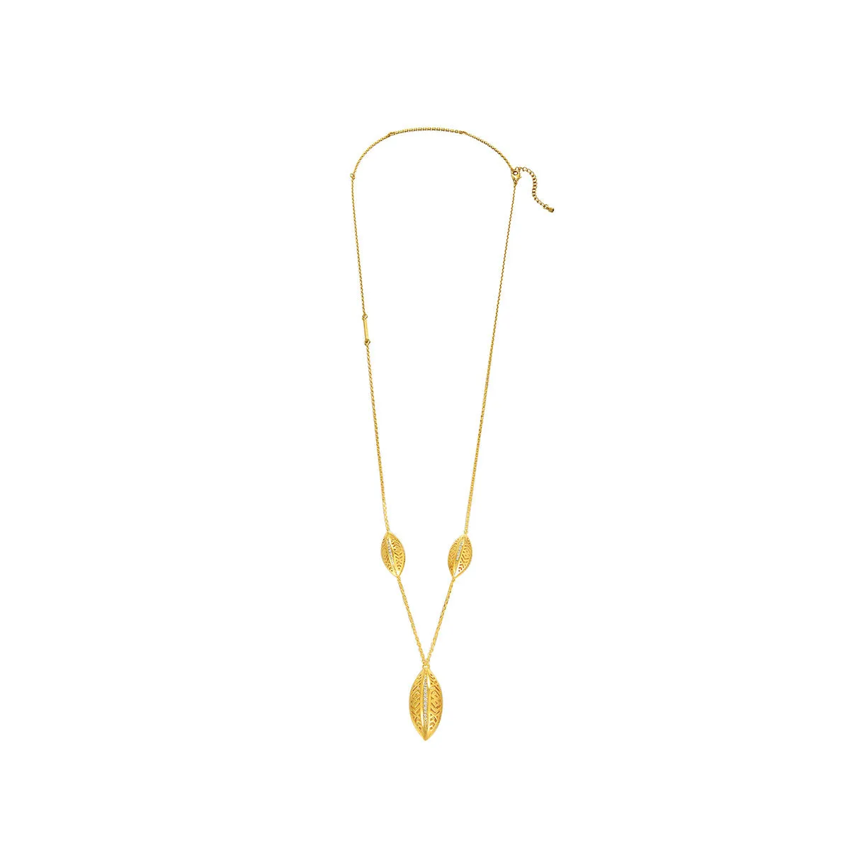 Leaf / Necklace Gold