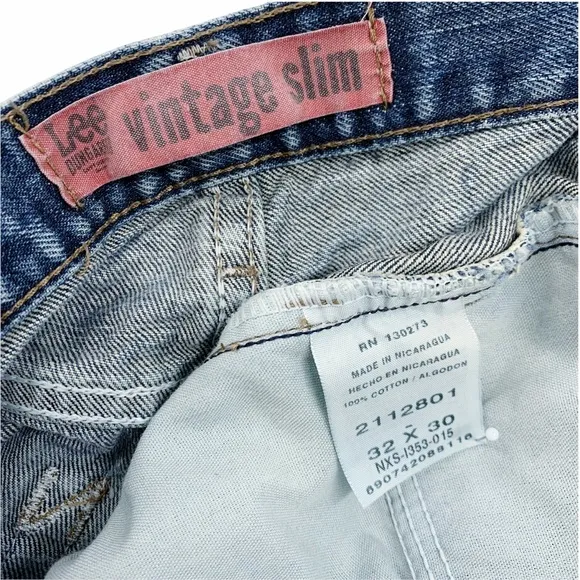 Lee Dungarees Vintage Slim Straight Leg Jeans