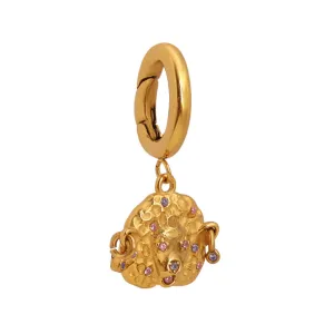 Leo Charm Gold