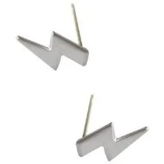 Lighting Bolt Post Earring