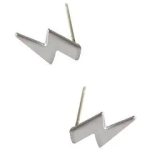 Lighting Bolt Post Earring