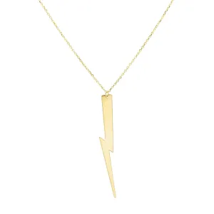 Lightning Bolt Pendant Necklace