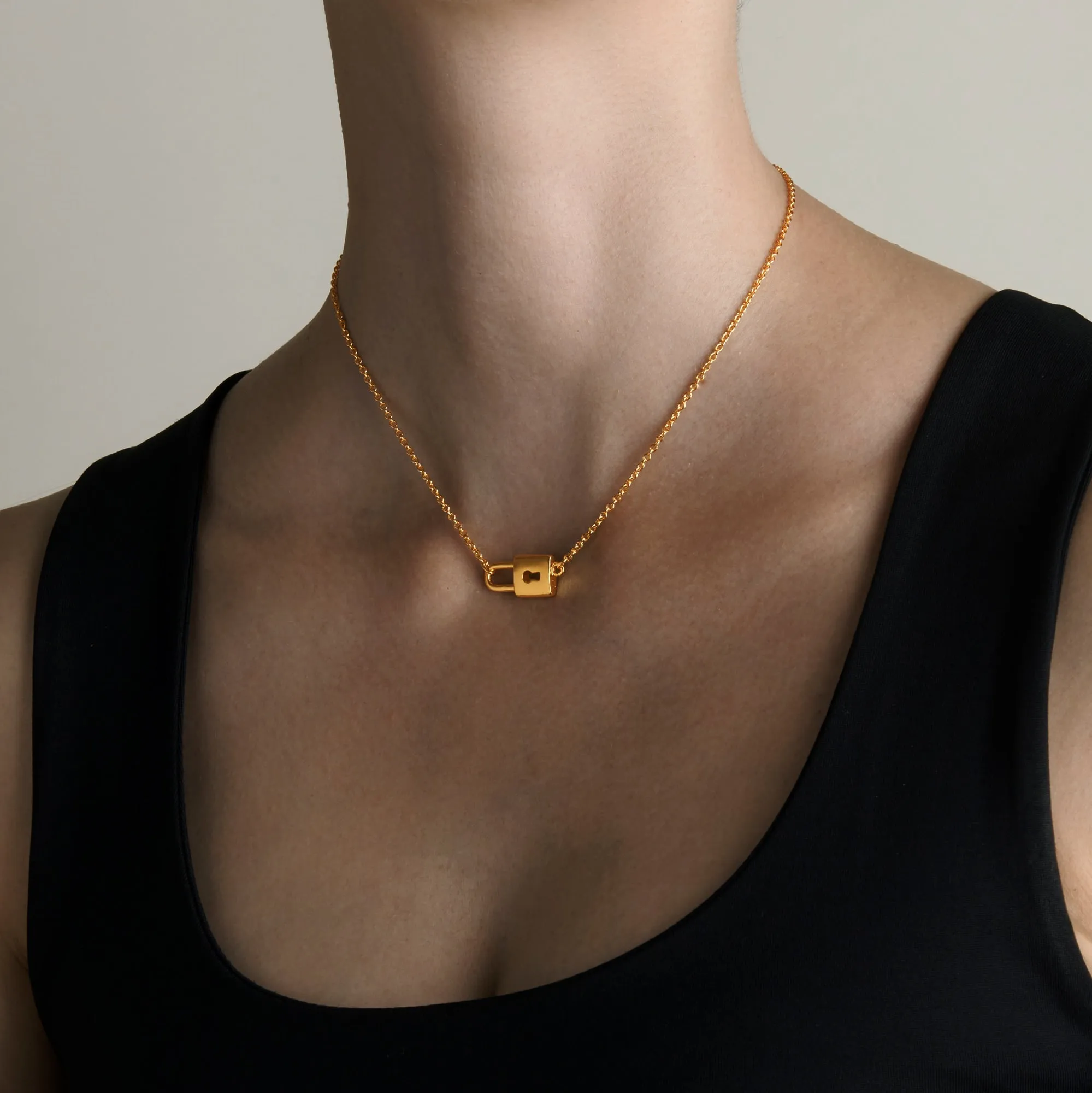 Lock Necklace