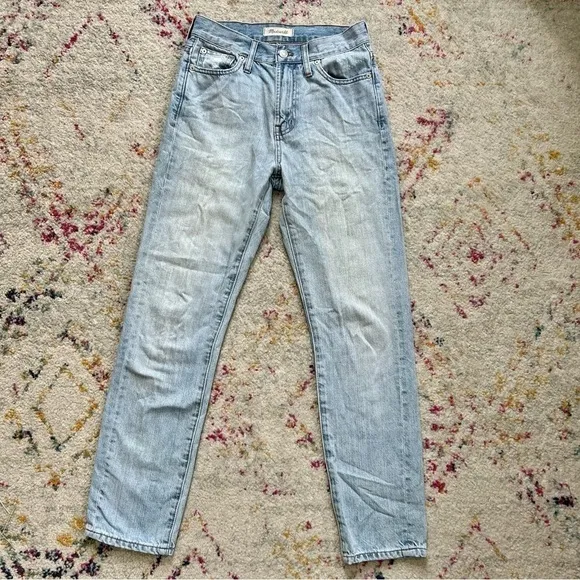 Madewell The Perfect Summer Jean in Fitzgerald Wash sz 24