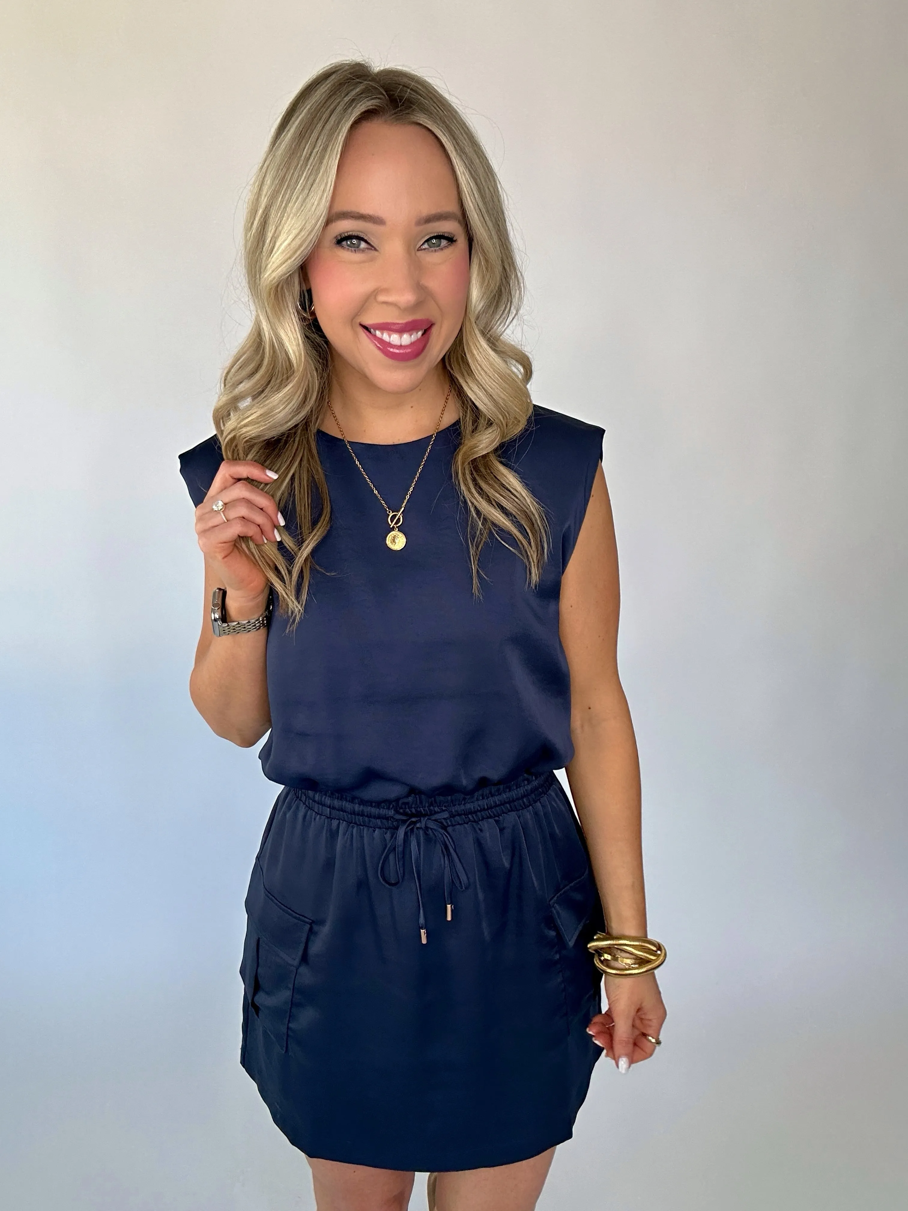 Make A Day Of It Cargo Mini Dress