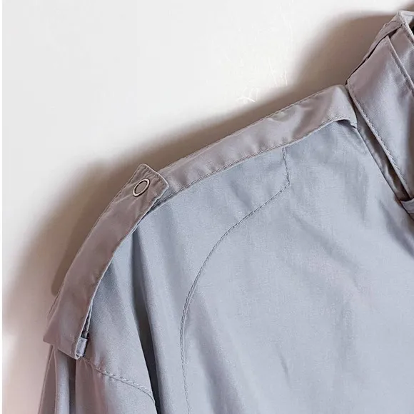 Members Only Vintage Gray Racer Jacket