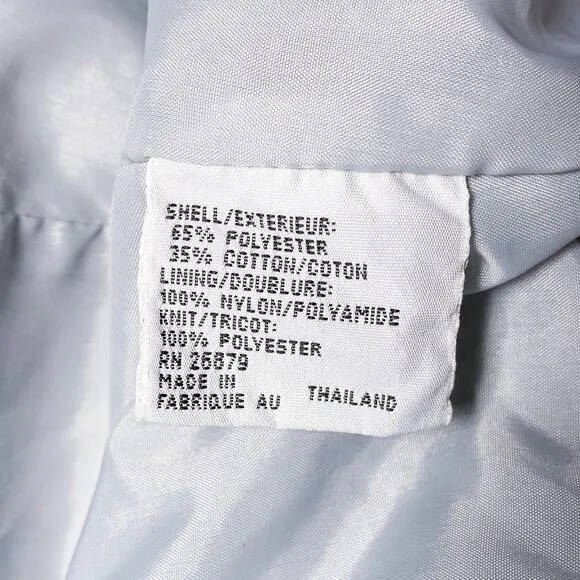 Members Only Vintage Gray Racer Jacket