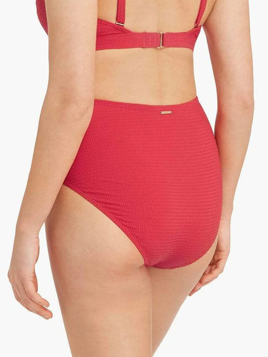 Messina High Waist Bottom In Red