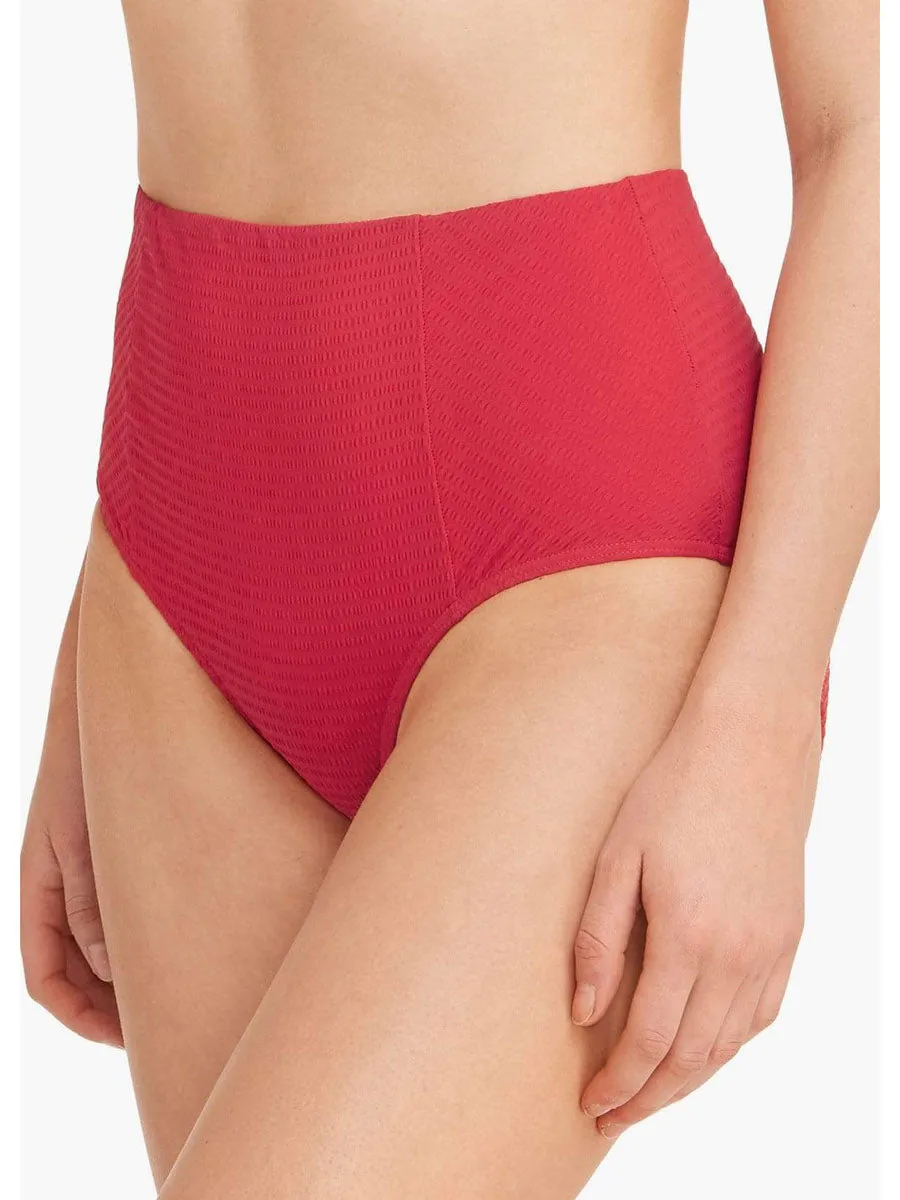 Messina High Waist Bottom In Red