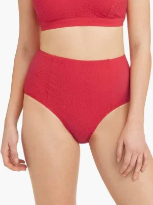Messina High Waist Bottom In Red