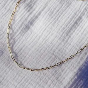 Mid Paperclip Chain Necklace