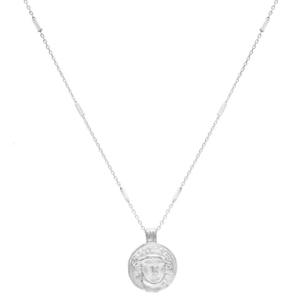 Mini Greek Coin Necklace