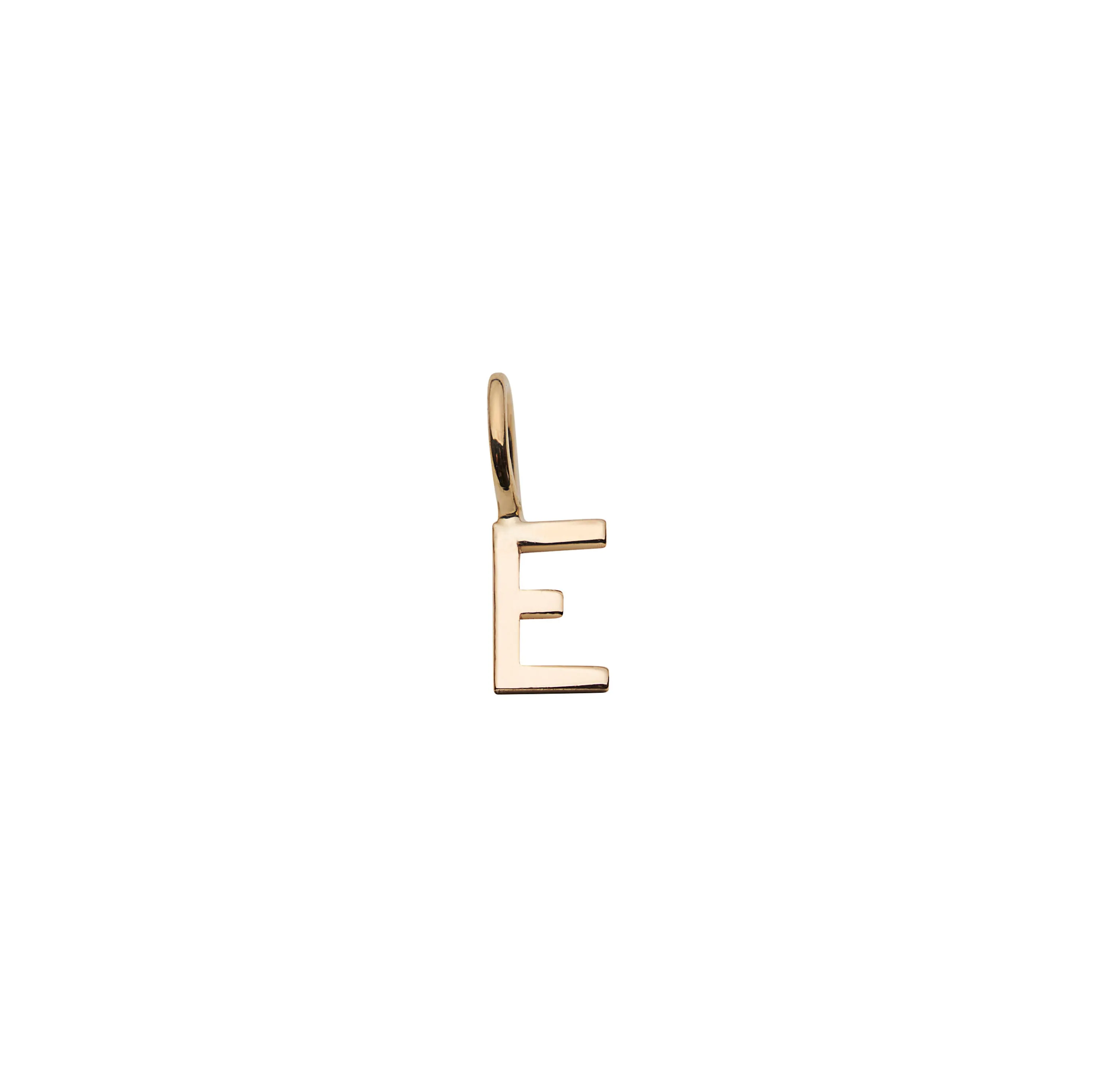 Mini Letter E - Gold