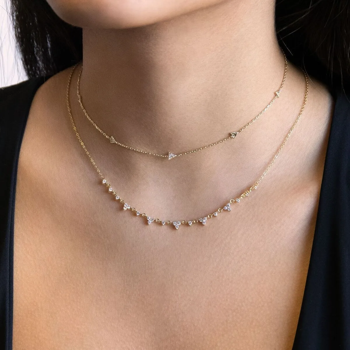 Mini Triangle Necklace