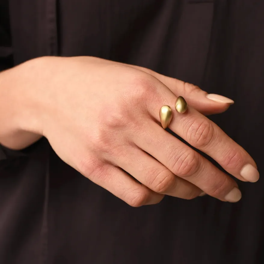 Mirrored Drip Ring