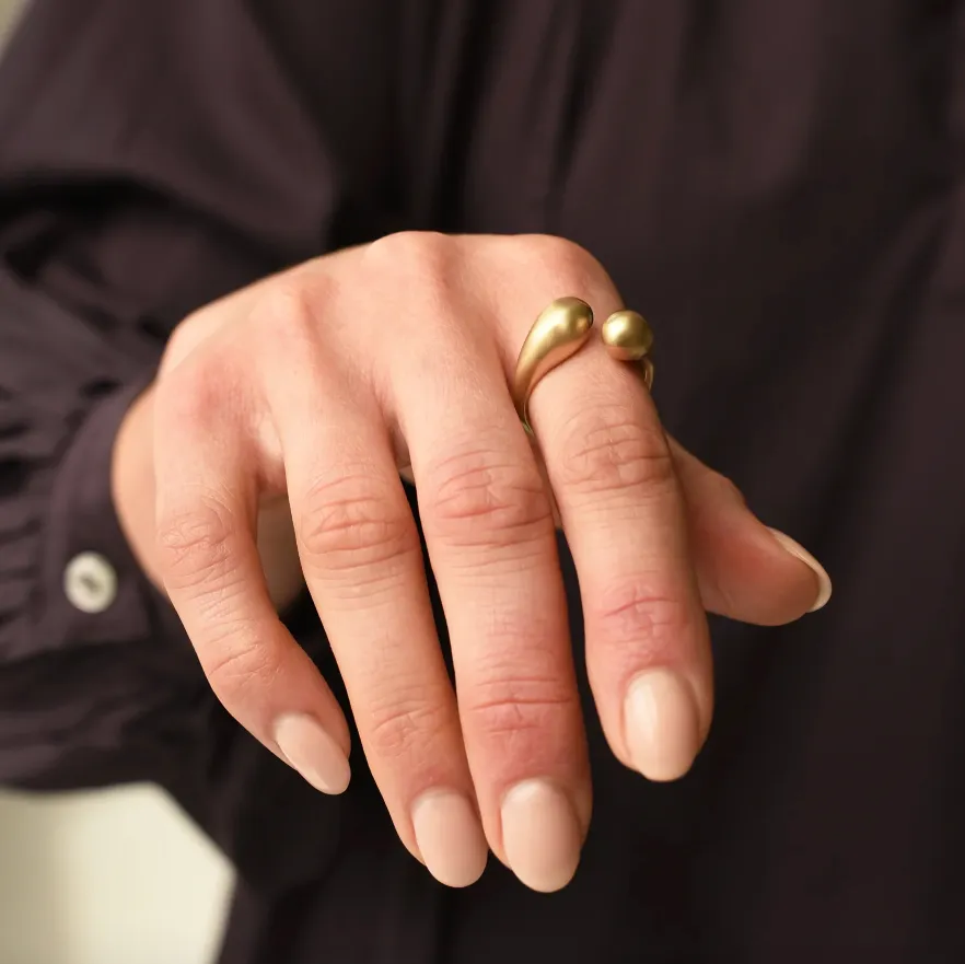 Mirrored Drip Ring